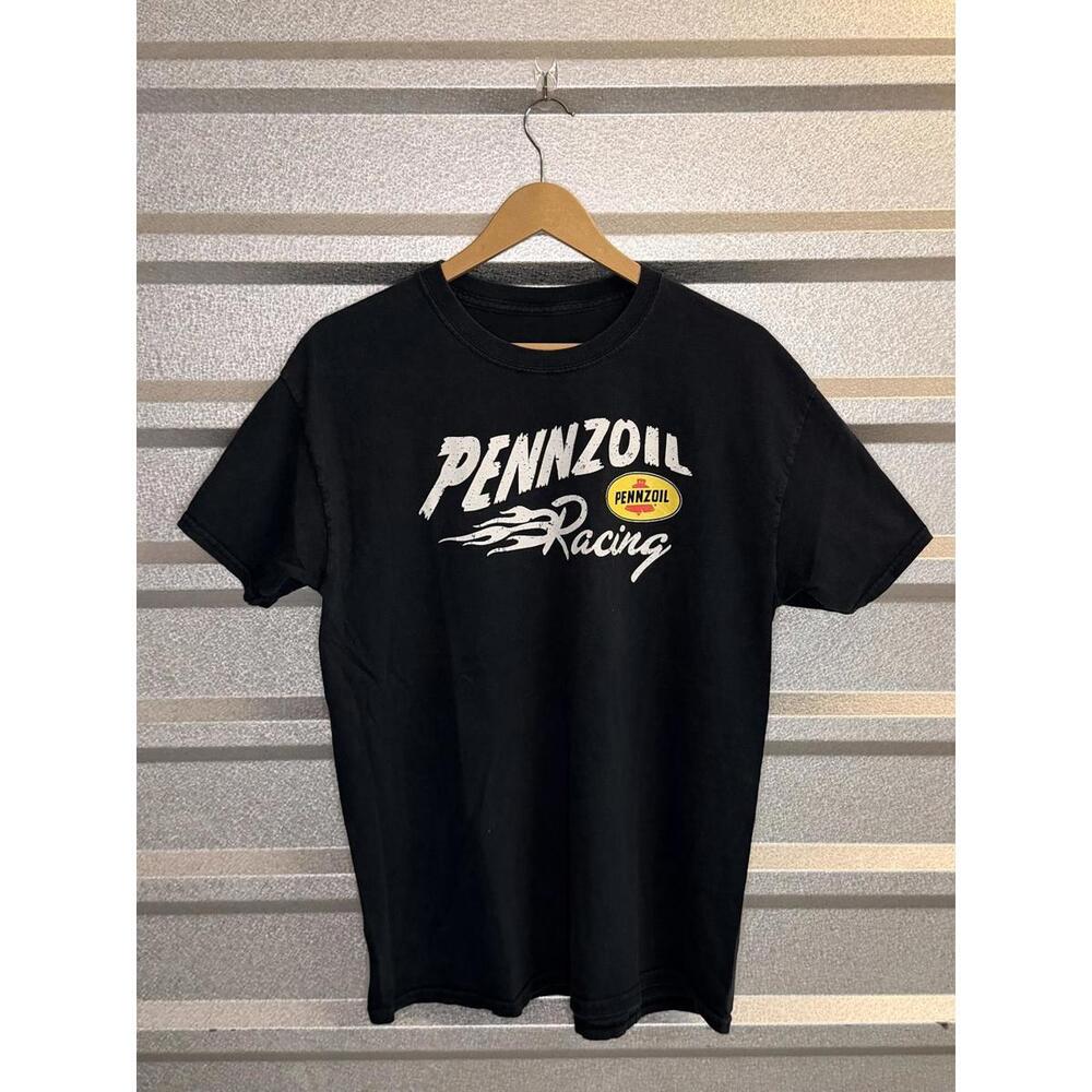 Pennzoil Racing Black Graphic Tee Large